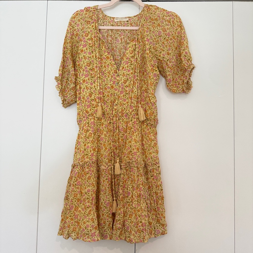 ORIGINAL Spell & the Gypsy // butter yellow Sundress